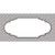 Grey White Quatrefoil Center Scallop Wholesale Novelty Sticker Decal