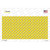 Yellow White Quatrefoil Wholesale Novelty Sticker Decal