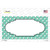 Scallop Mint White Polka Dot Wholesale Novelty Sticker Decal