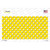 Yellow Polka Dot Wholesale Novelty Sticker Decal