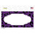 Purple Black Cheetah Scallop Wholesale Novelty Sticker Decal