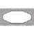 Grey White Damask Center Scalloped Wholesale Novelty Sticker Decal