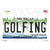 Golfing Michigan State Wholesale Novelty Sticker Decal