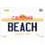 Beach California Wholesale Novelty Sticker Decal