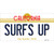 Surfs Up California Wholesale Novelty Sticker Decal