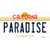 Paradise California Wholesale Novelty Sticker Decal