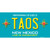 Taos Teal New Mexico Wholesale Novelty Sticker Decal