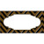 Brown Black Chevron Scallop Wholesale Novelty Sticker Decal