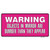 Objects In Mirror Pink Wholesale Novelty Sticker Decal