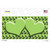 Lime Green Black Anchor Lime Green Heart Center Wholesale Novelty Sticker Decal