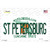 St Petersburg Florida Wholesale Novelty Sticker Decal