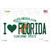 I Love Florida Wholesale Novelty Sticker Decal