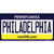 Philadelphia Pennsylvania State Wholesale Novelty Sticker Decal