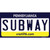 Subway Pennsylvania State Wholesale Novelty Sticker Decal