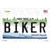 Biker Michigan Wholesale Novelty Sticker Decal