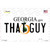 That Guy Georgia Wholesale Novelty Sticker Decal