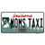 Moms Taxi Louisiana Wholesale Novelty Sticker Decal