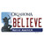 Believe Oklahoma Wholesale Novelty Sticker Decal