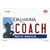 Coach Oklahoma Wholesale Novelty Sticker Decal