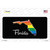 Florida Rainbow Wholesale Novelty Sticker Decal