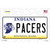 Pacers Indiana Wholesale Novelty Sticker Decal