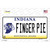 Finger Pie Indiana Wholesale Novelty Sticker Decal