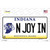 N Joy Indiana Wholesale Novelty Sticker Decal