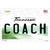 Coach Tennessee Wholesale Novelty Sticker Decal