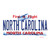 North Carolina Background Wholesale Novelty Sticker Decal