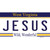 Jesus West Virginia Wholesale Novelty Sticker Decal