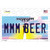 MMM Beer Mississippi Wholesale Novelty Sticker Decal