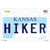 Hiker Kansas Wholesale Novelty Sticker Decal