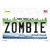 Zombie Michigan Wholesale Novelty Sticker Decal