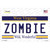 Zombie West Virginia Wholesale Novelty Sticker Decal