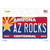 Arizona Centennial Az Rocks Wholesale Novelty Sticker Decal