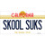 Skool Suks California Wholesale Novelty Sticker Decal