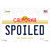Spoiled California Wholesale Novelty Sticker Decal