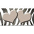 Tan White Zebra Hearts Oil Rubbed Wholesale Novelty Sticker Decal