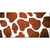 Orange White Giraffe Oil Rubbed Wholesale Novelty Sticker Decal