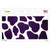 Purple White Giraffe Oil Rubbed Wholesale Novelty Sticker Decal