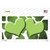 Lime Green White Hearts Giraffe Oil Rubbed Wholesale Novelty Sticker Decal