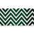 Green White Chevron Oil Rubbed Wholesale Novelty Sticker Decal