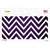 Purple White Chevron Oil Rubbed Wholesale Novelty Sticker Decal