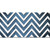 Light Blue White Chevron Oil Rubbed Wholesale Novelty Sticker Decal