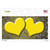 Yellow Purple Flowers Hearts Oil Rubbed Wholesale Novelty Sticker Decal