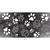 Black White Paw Oil Rubbed Wholesale Novelty Sticker Decal