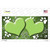 Paw Heart Lime Green White Wholesale Novelty Sticker Decal