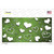 Lime Green White Love Oil Rubbed Wholesale Novelty Sticker Decal