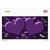 Purple White Dragonfly Hearts Oil Rubbed Wholesale Novelty Sticker Decal