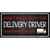 Dont Mess With Delivery Driver Wholesale Novelty Sticker Decal